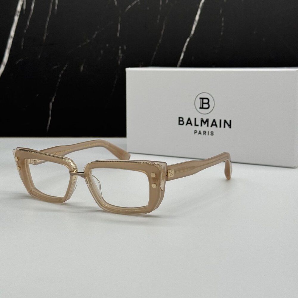 NEW BALMAIN BPX-134C NUDE CAT EYE WOMEN BALMAIN EYEGLASSES